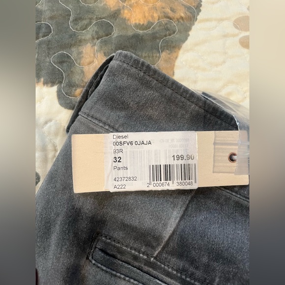 NWT Diesel Industry Jeans - Picture 5 of 9